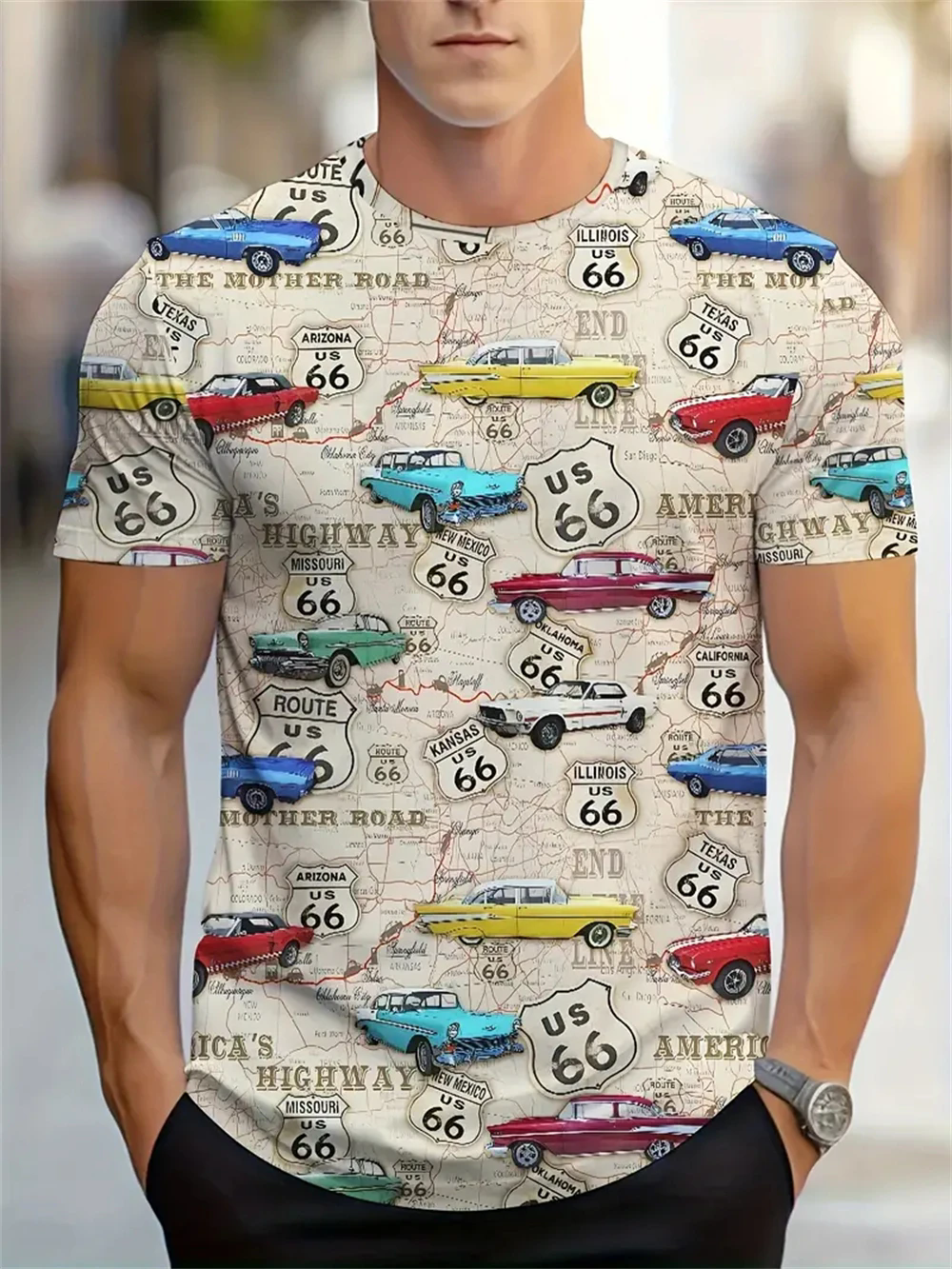 Street Fashion Magazine - New Summer Men's T-Shirt 3D Graphics