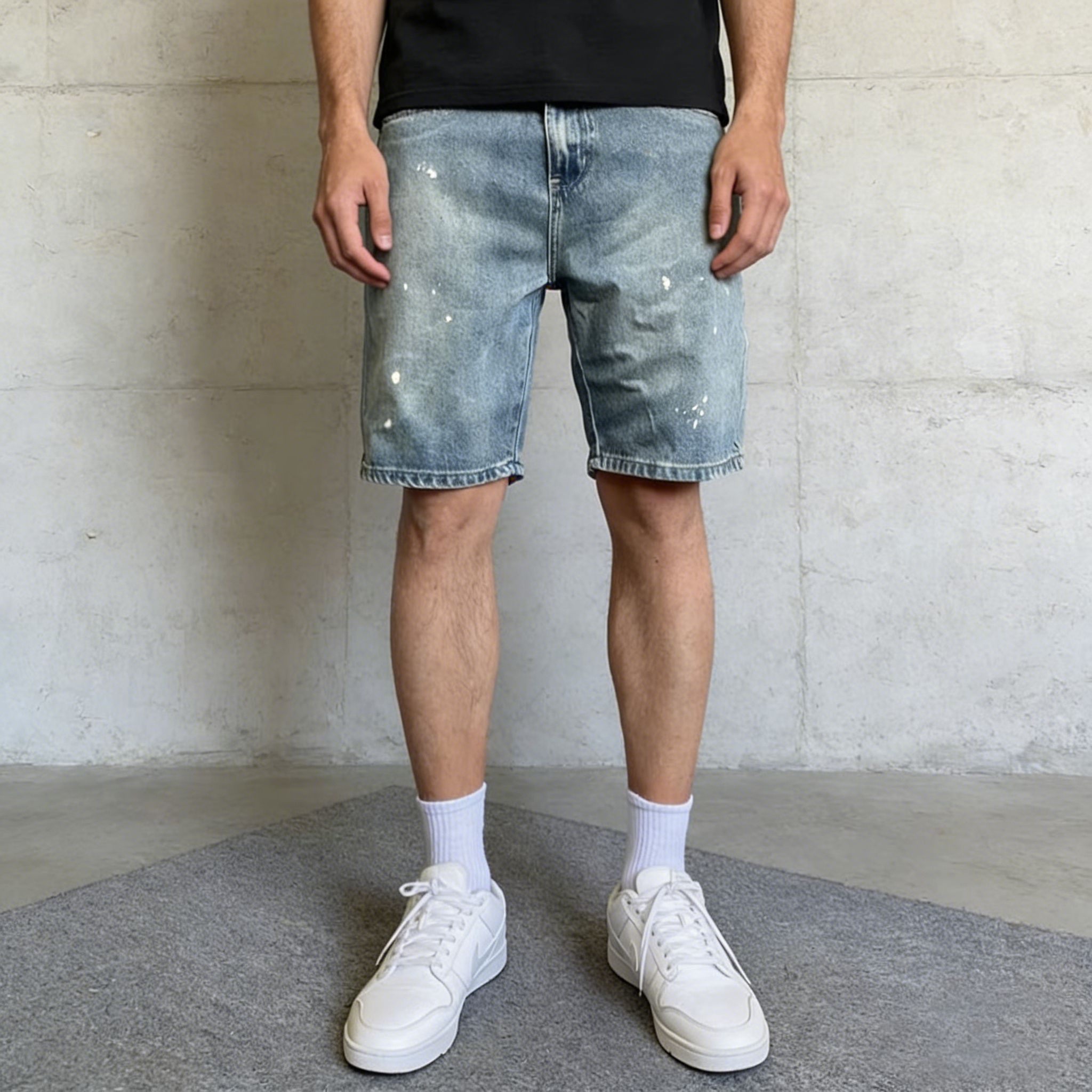 Men's Summer American High Str – Street Fashion Jeans recenzja i cena