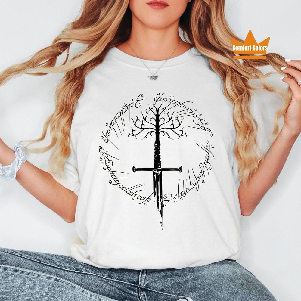 Ring Inspired T-Shirt Dark Lor – Street Fashion Rings recenzja i cena