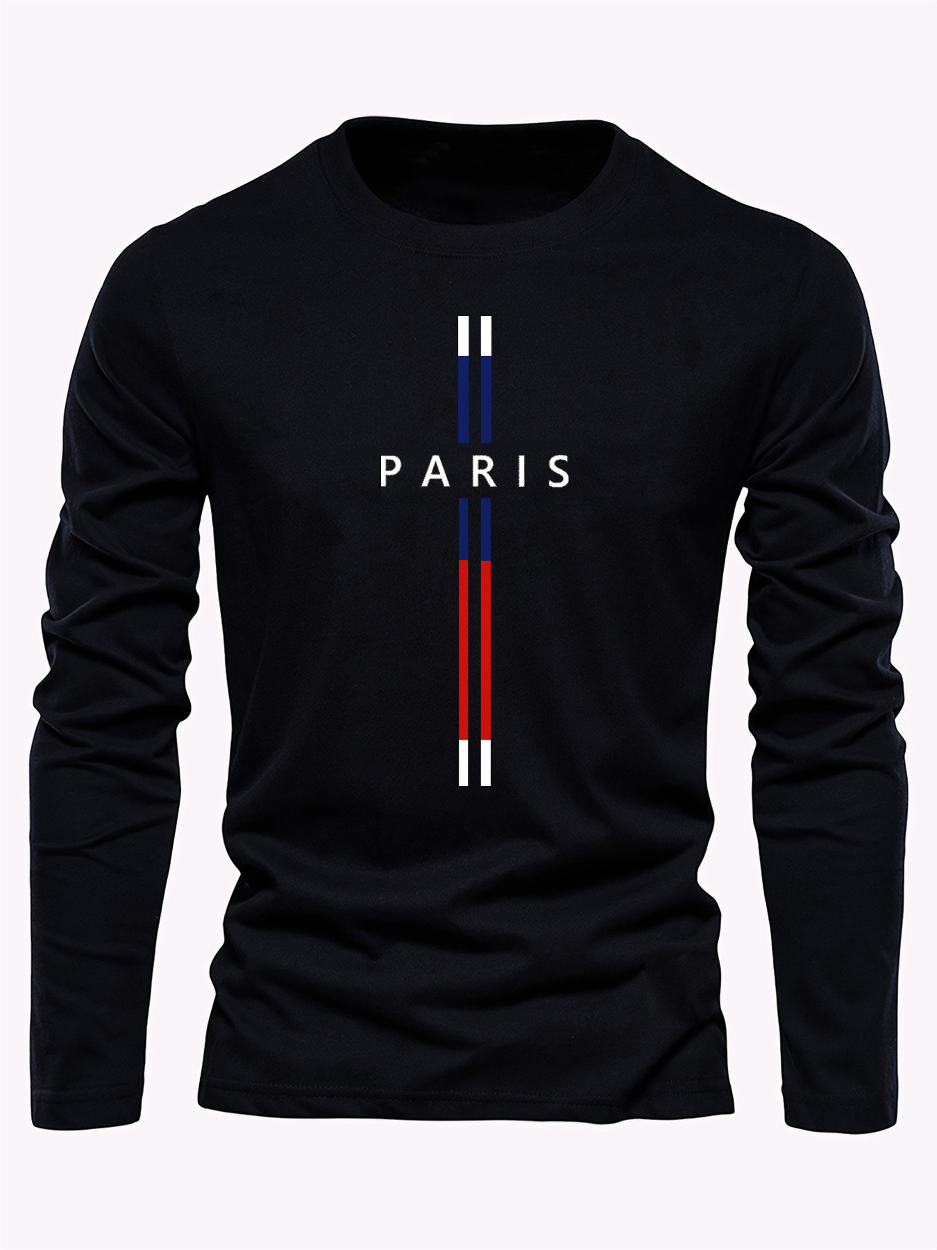 Paris Letter graphic print men – Street Fashion In Paris recenzja i cena