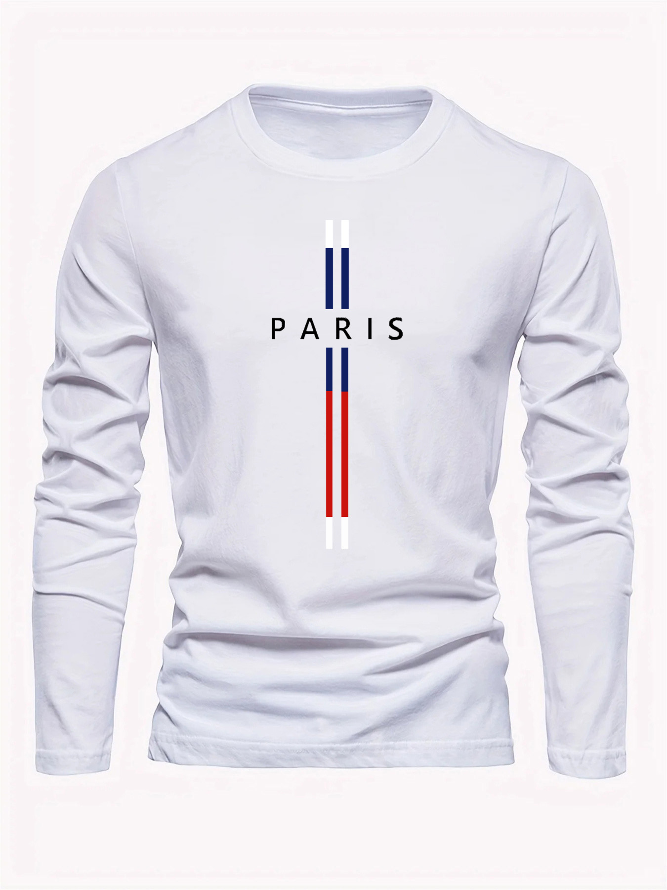 Paris Letter graphic print men – Street Fashion In Paris recenzja i cena