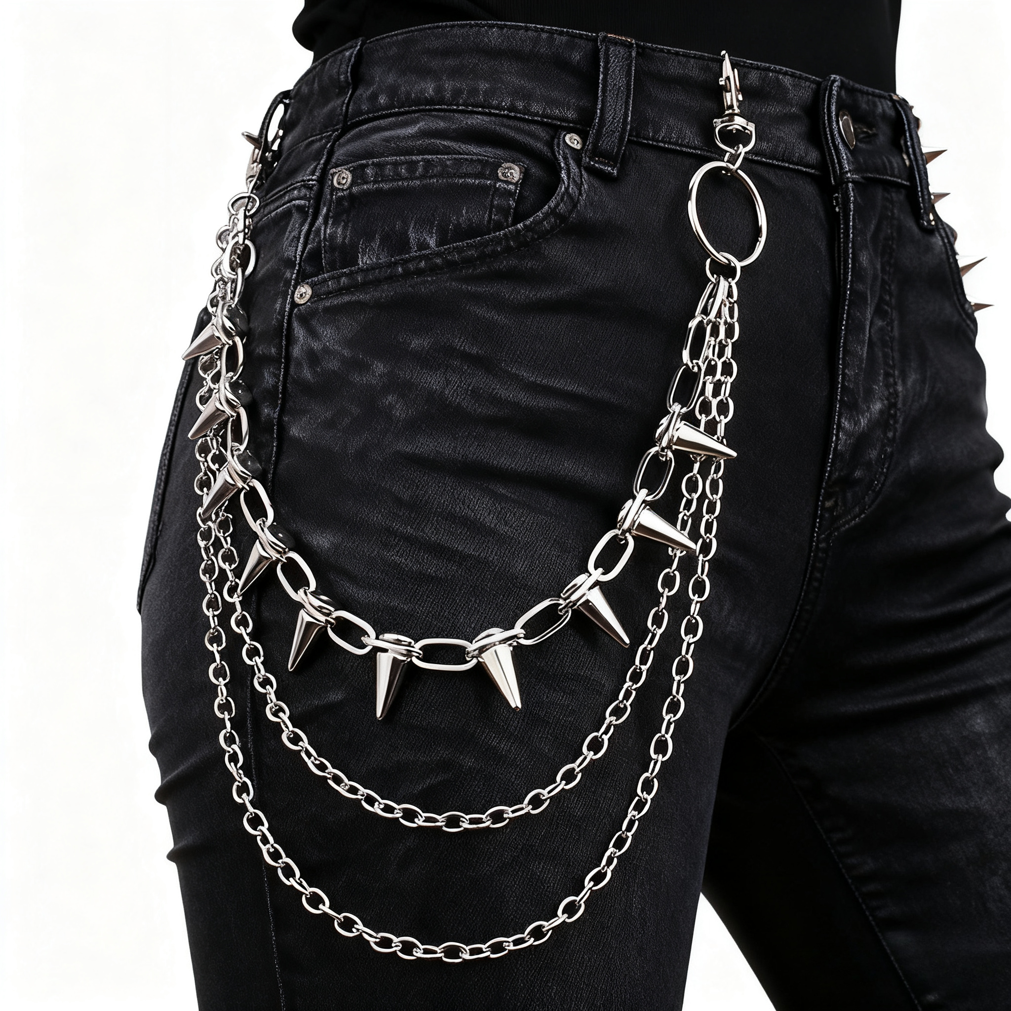 Unisex Hip Hop Punk Rock Metal – Street Fashion Rings recenzja i cena