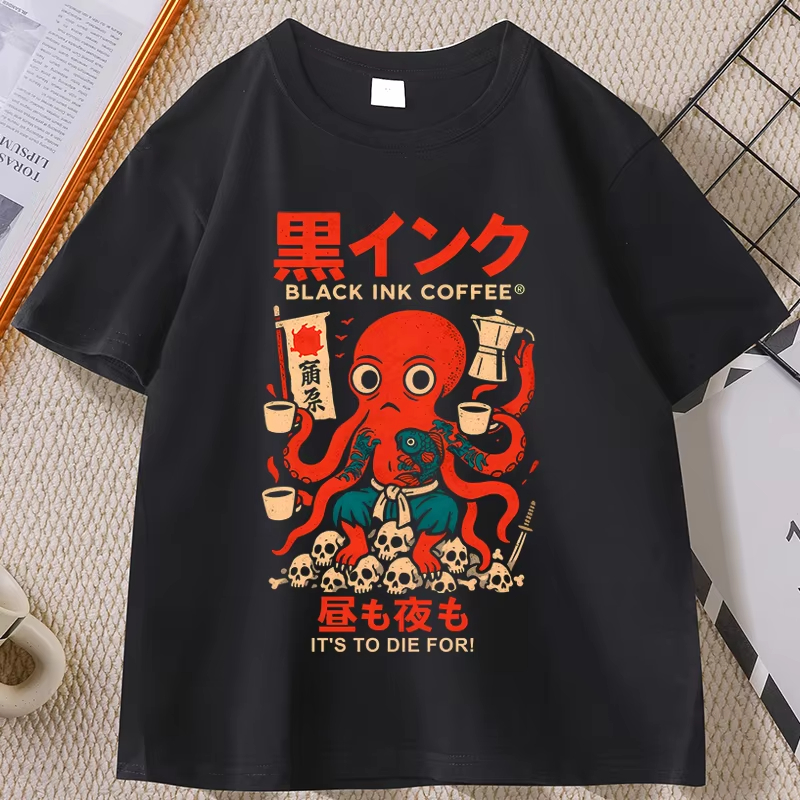 Japanese Street Food T-shirt O – Street Fashion Osaka recenzja i cena