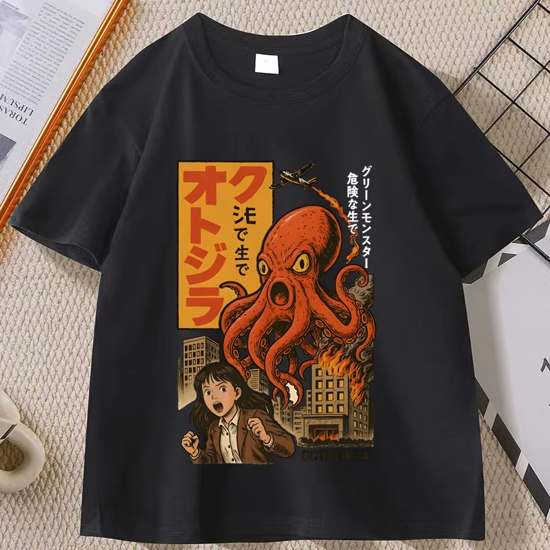 Japanese Street Food T-shirt O – Street Fashion Osaka recenzja i cena