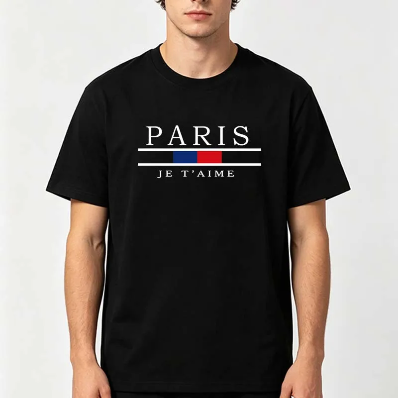 Paris Graphic Print T-shirts M – Street Fashion In Paris recenzja i cena