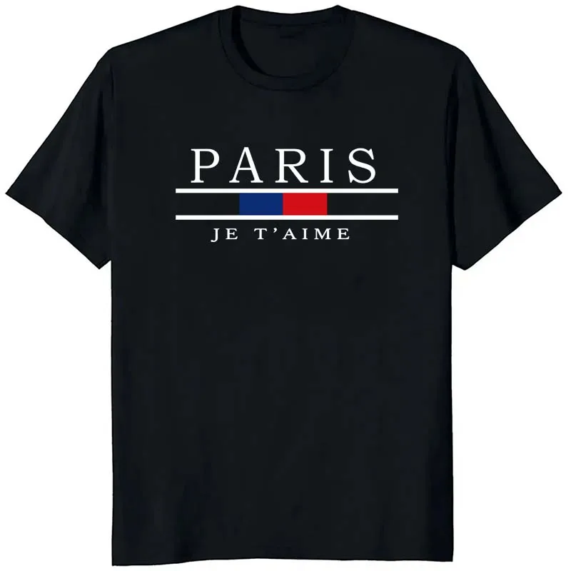 Paris Graphic Print T-shirts M – Street Fashion In Paris recenzja i cena