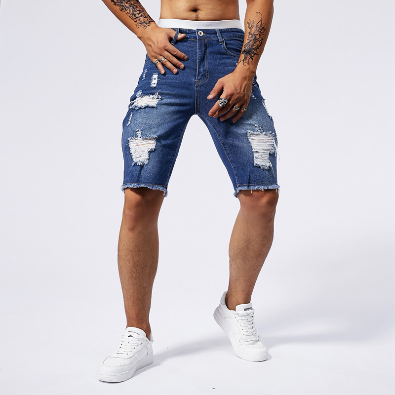 2025 Summer New Men's Ripped D – Street Fashion News recenzja i cena