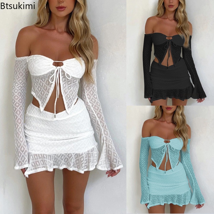 New Women's Sexy 2-Piece Sets  – Street Fashion News recenzja i cena