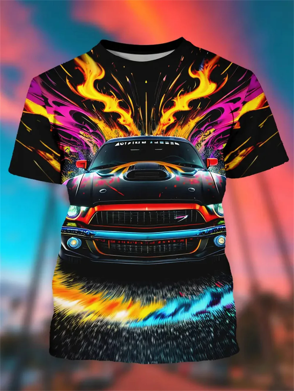 New Summer Men's T-Shirt 3D Gr – Street Fashion Magazine recenzja i cena