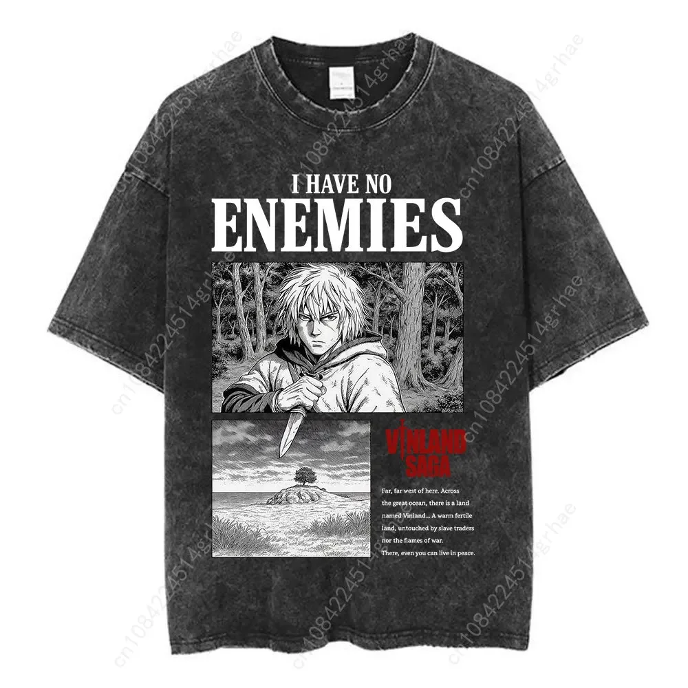 Vintage Washed Anime Vinland S – Street Fashion Anime recenzja i cena