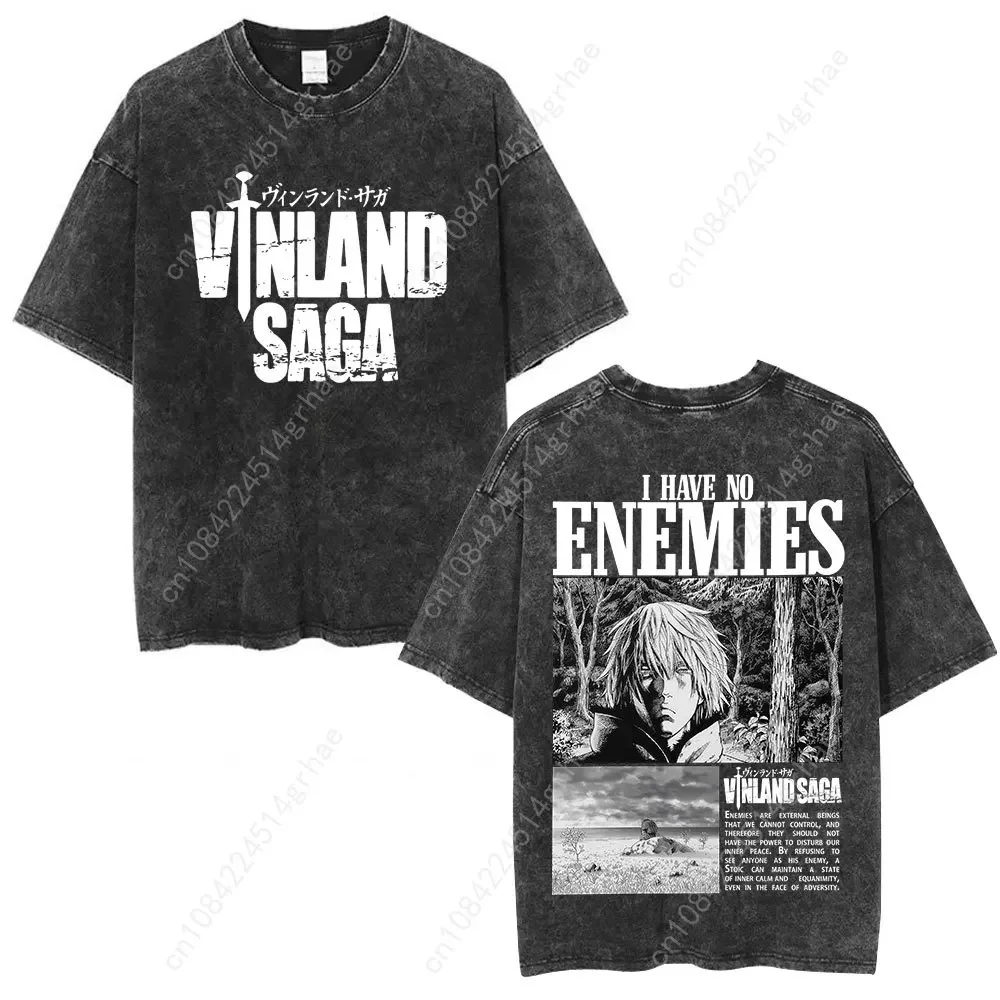 Vintage Washed Anime Vinland S – Street Fashion Anime recenzja i cena