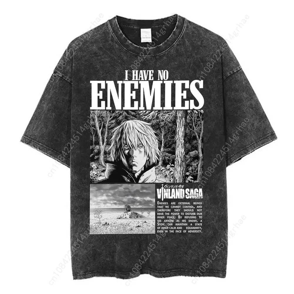 Vintage Washed Anime Vinland S – Street Fashion Anime recenzja i cena