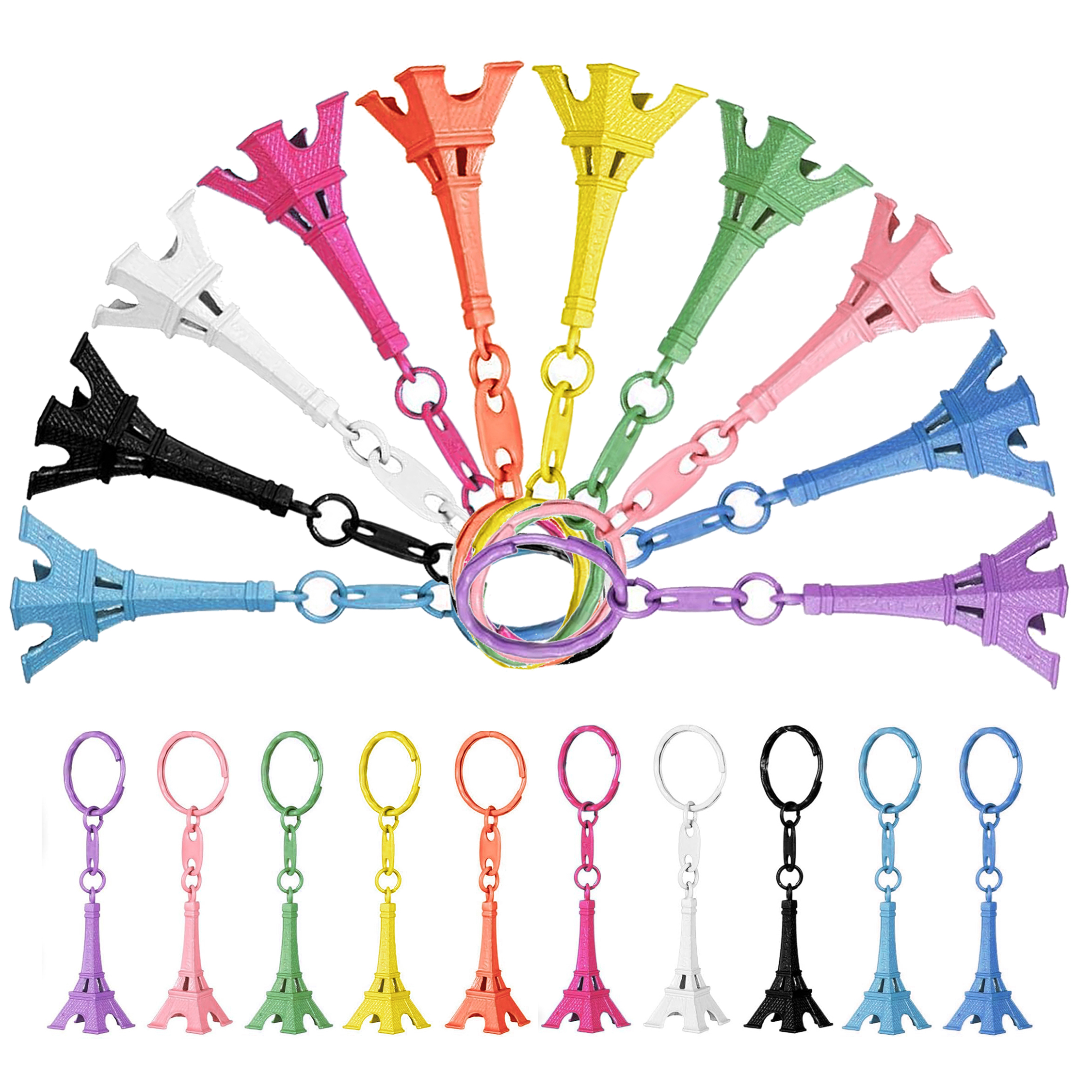 10-100Pcs Paris Eiffel Tower K – Street Fashion In Paris recenzja i cena