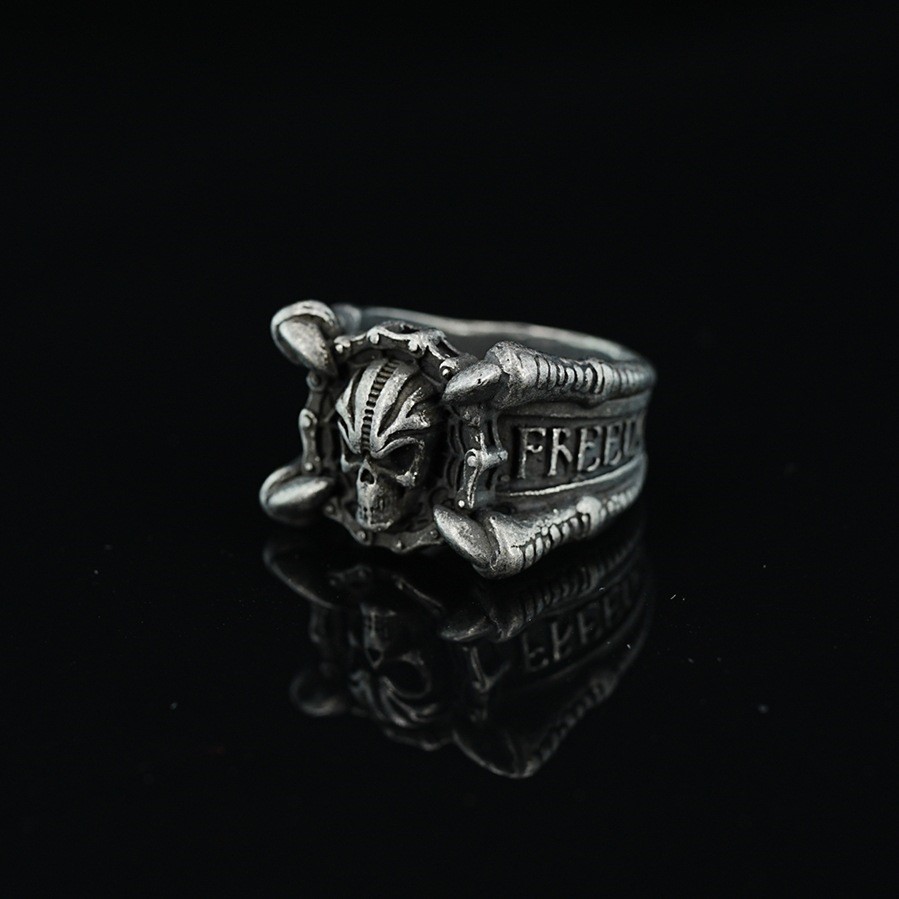 Retro Titanium Steel Dragon Cl – Street Fashion Rings recenzja i cena