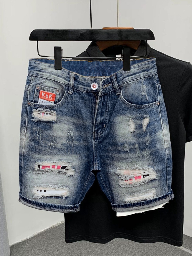 2026 Summer Ripped Straight Me – Street Fashion Jeans recenzja i cena