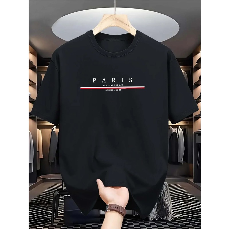 Men's 100% pure cotton summer  – Street Fashion In Paris recenzja i cena