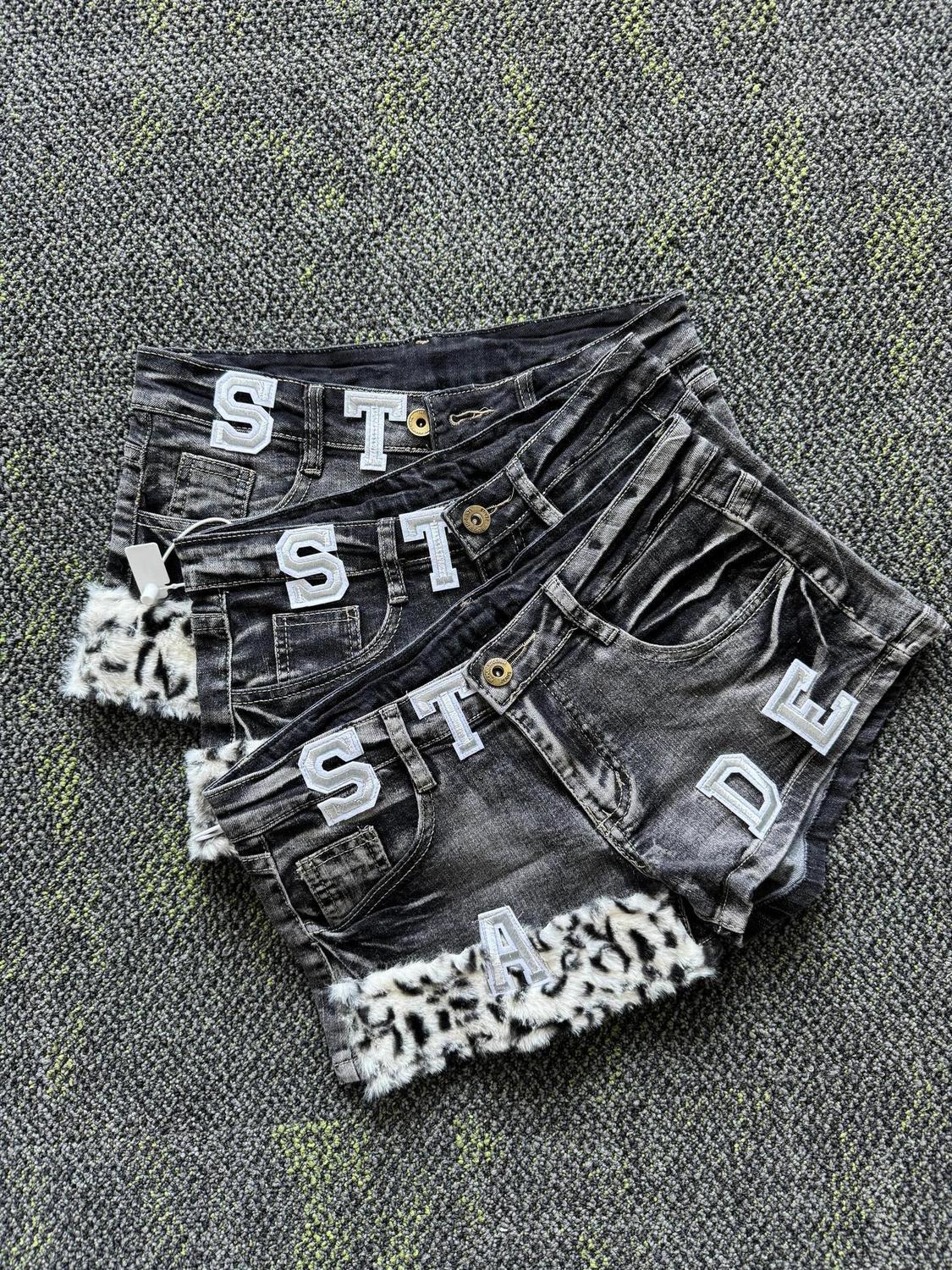 Y2k Embroidered Patch Denim Sh – Street Fashion Jeans recenzja i cena