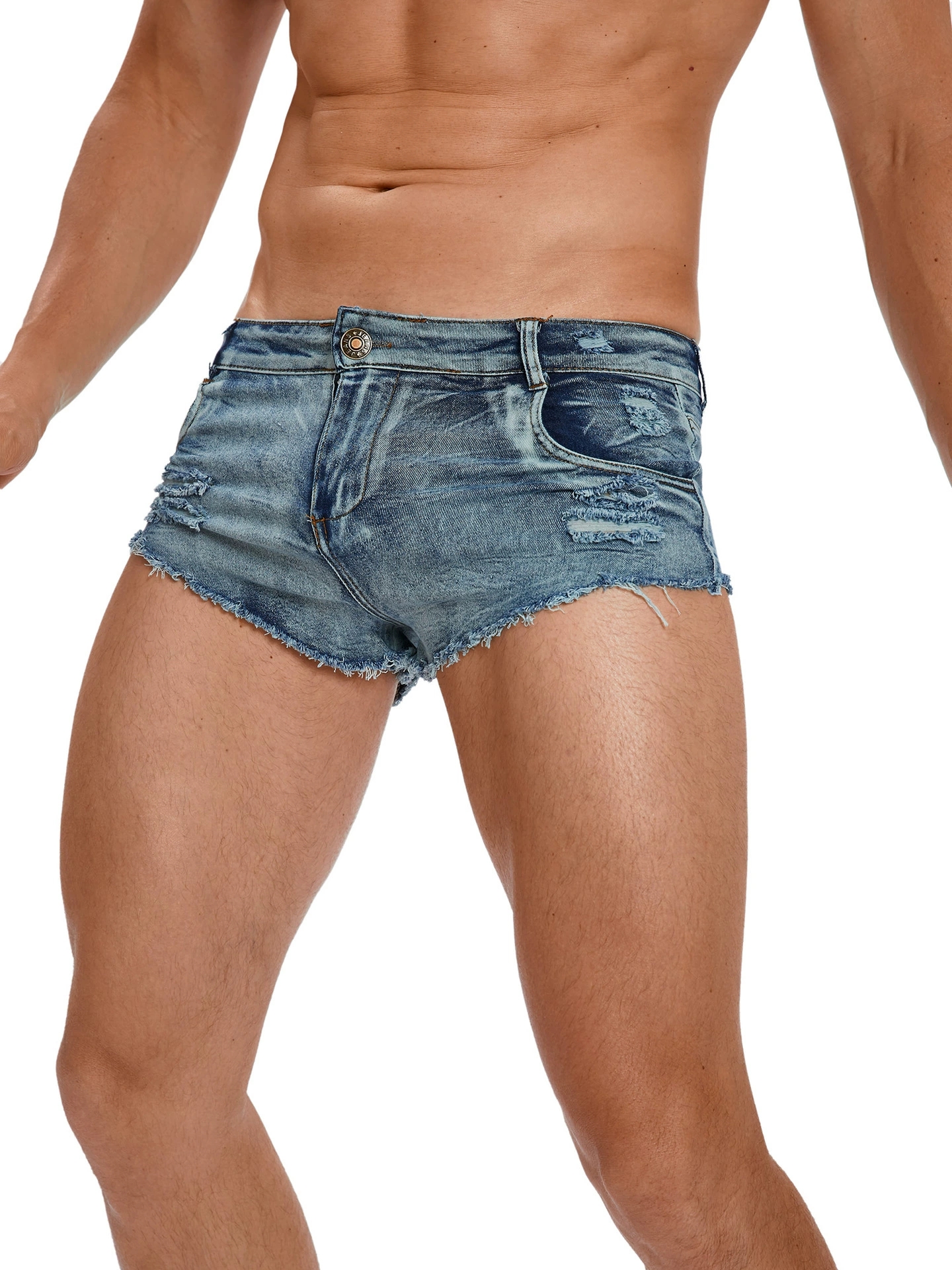 Men's Tight Low Waist Jeans Sh – Street Fashion Jeans recenzja i cena