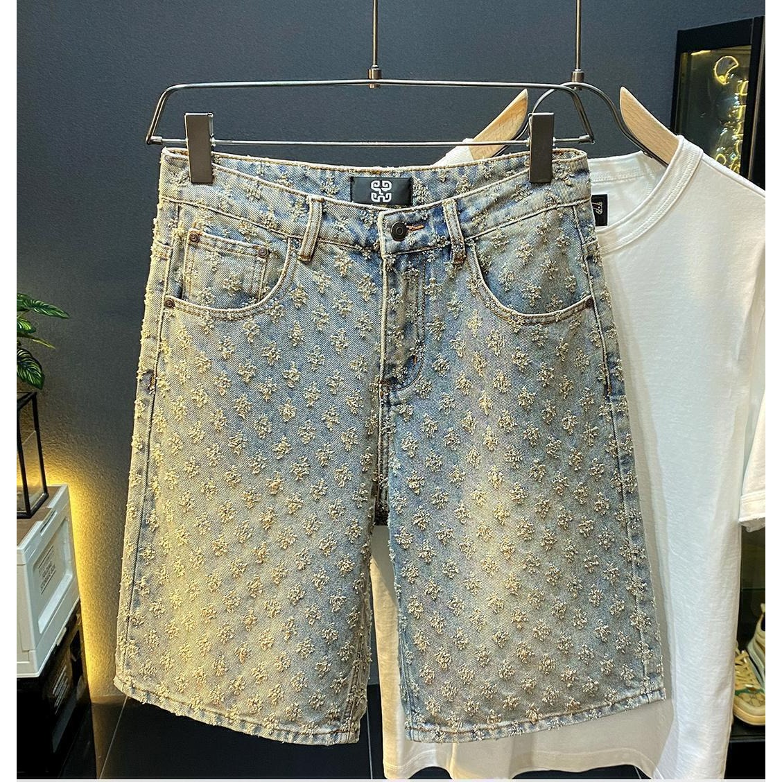 Summer High Street Denim Short – Street Fashion Jeans recenzja i cena