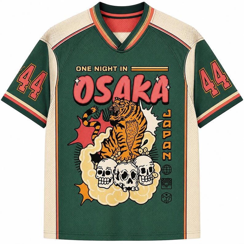 2026 Fashion Retro Osaka Tiger – Street Fashion Osaka recenzja i cena