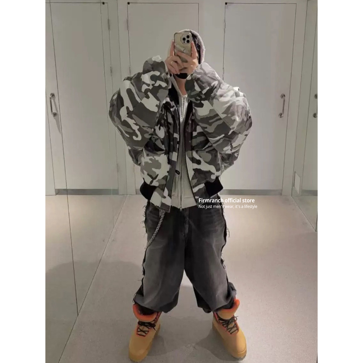 Firmranch Korean Fashion Snow  – Street Fashion Outfit For Men recenzja i cena