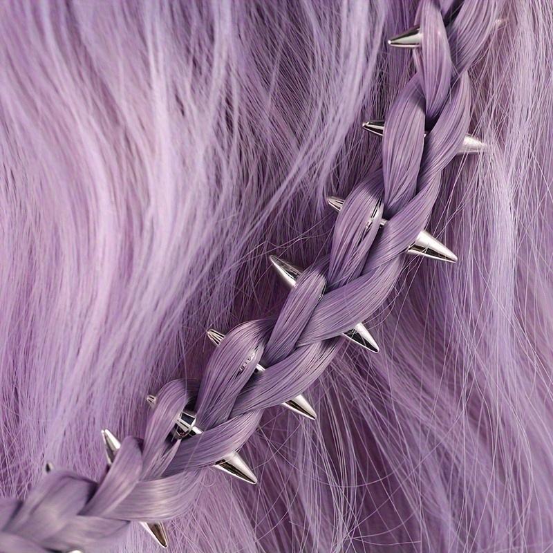 5pcs Set Spiked Hair Clips Pun – Street Fashion Rings recenzja i cena