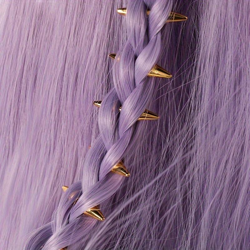 5pcs Set Spiked Hair Clips Pun – Street Fashion Rings recenzja i cena