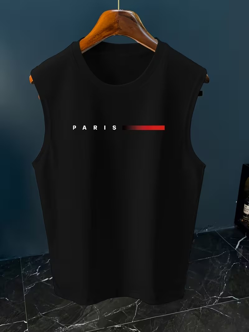 Mens Minimalist Paris Letter P – Street Fashion In Paris recenzja i cena