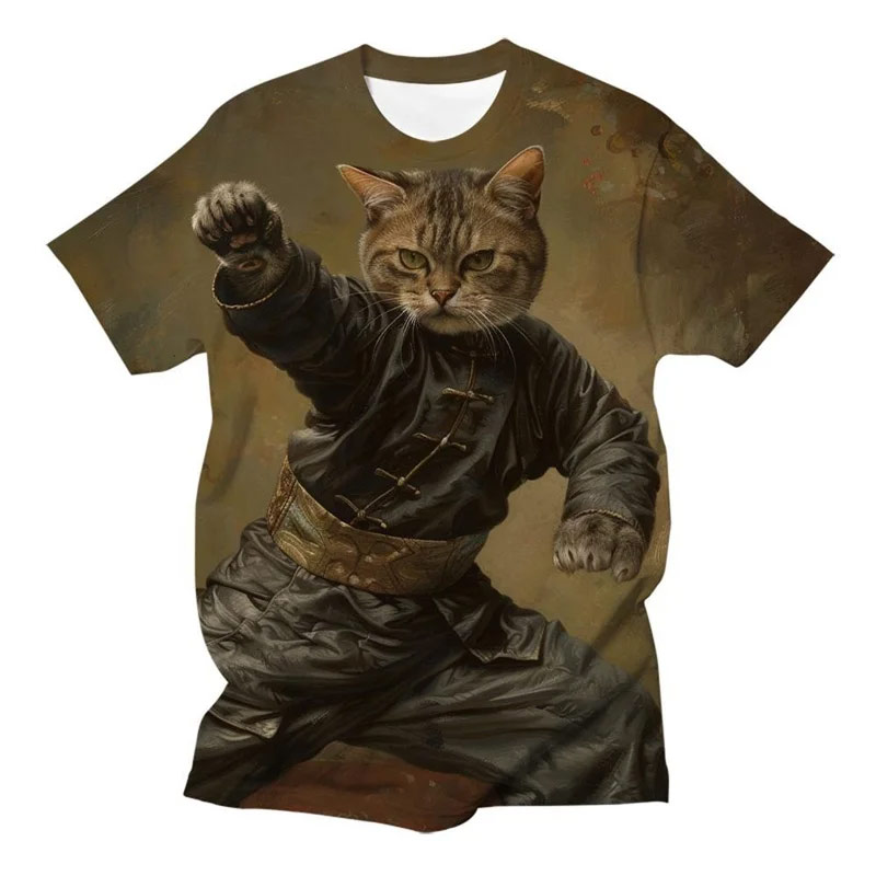 Fashion Funny Animal Cat Graph – Street Fashion Magazine recenzja i cena