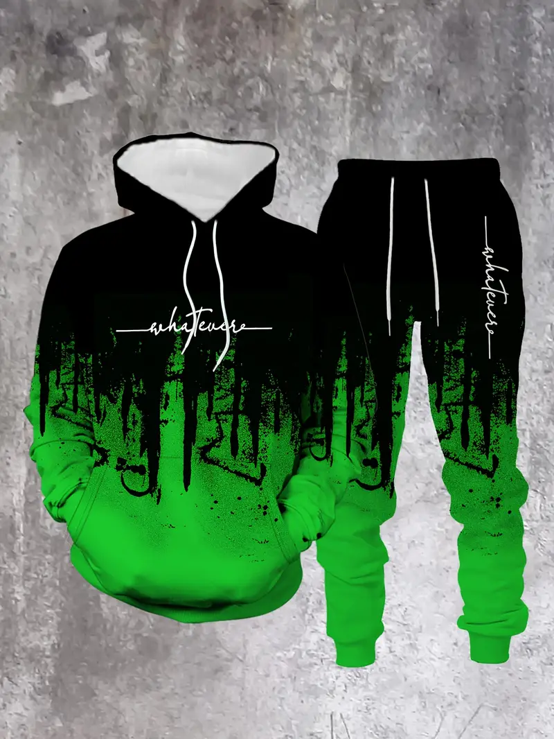 Gradient Color Paris Tracksuit – Street Fashion In Paris recenzja i cena