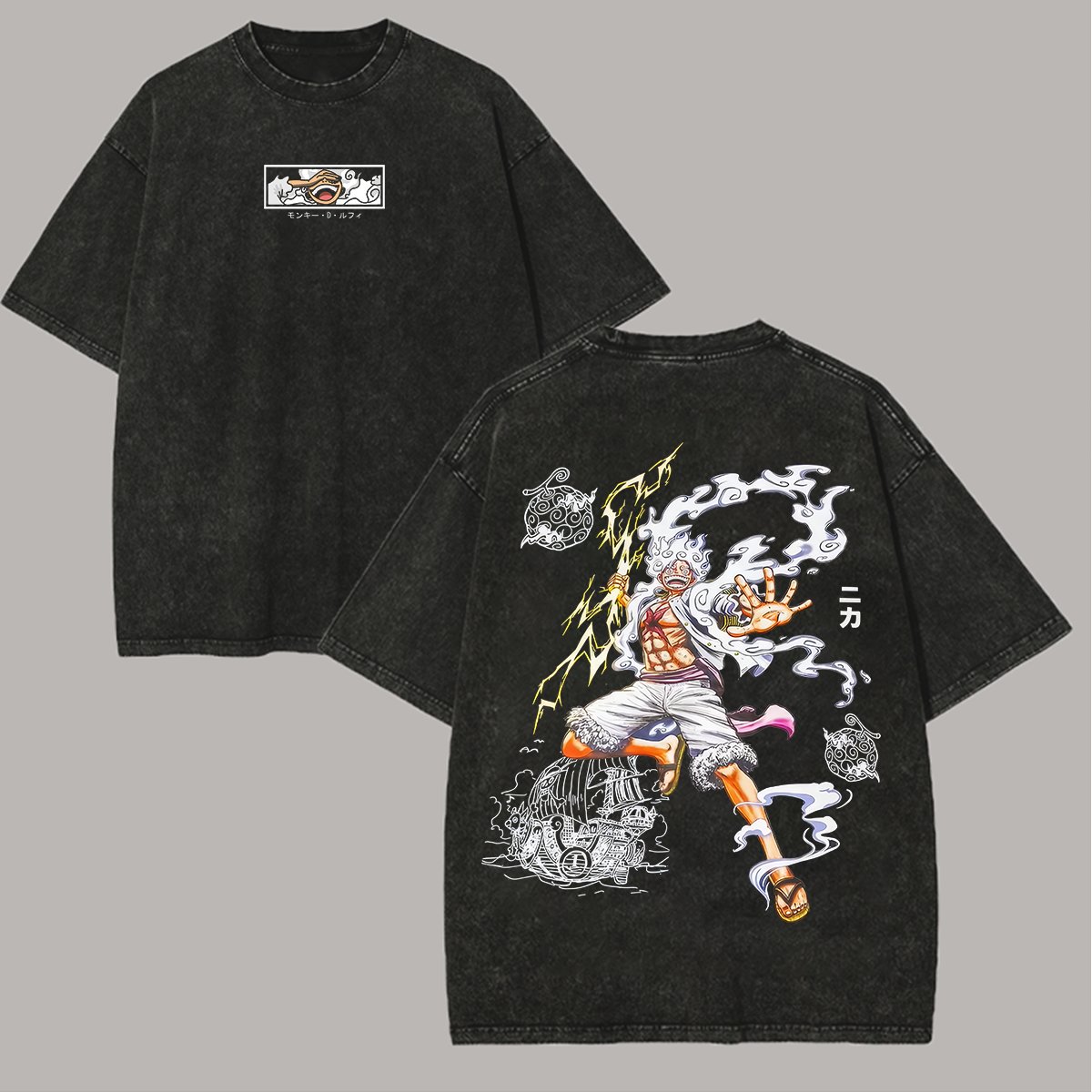 Anime One Piece Vintage Washed – Street Fashion Magazine recenzja i cena