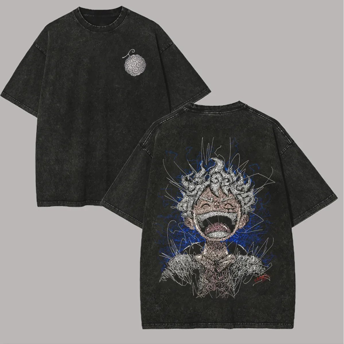 Anime One Piece Vintage Washed – Street Fashion Magazine recenzja i cena
