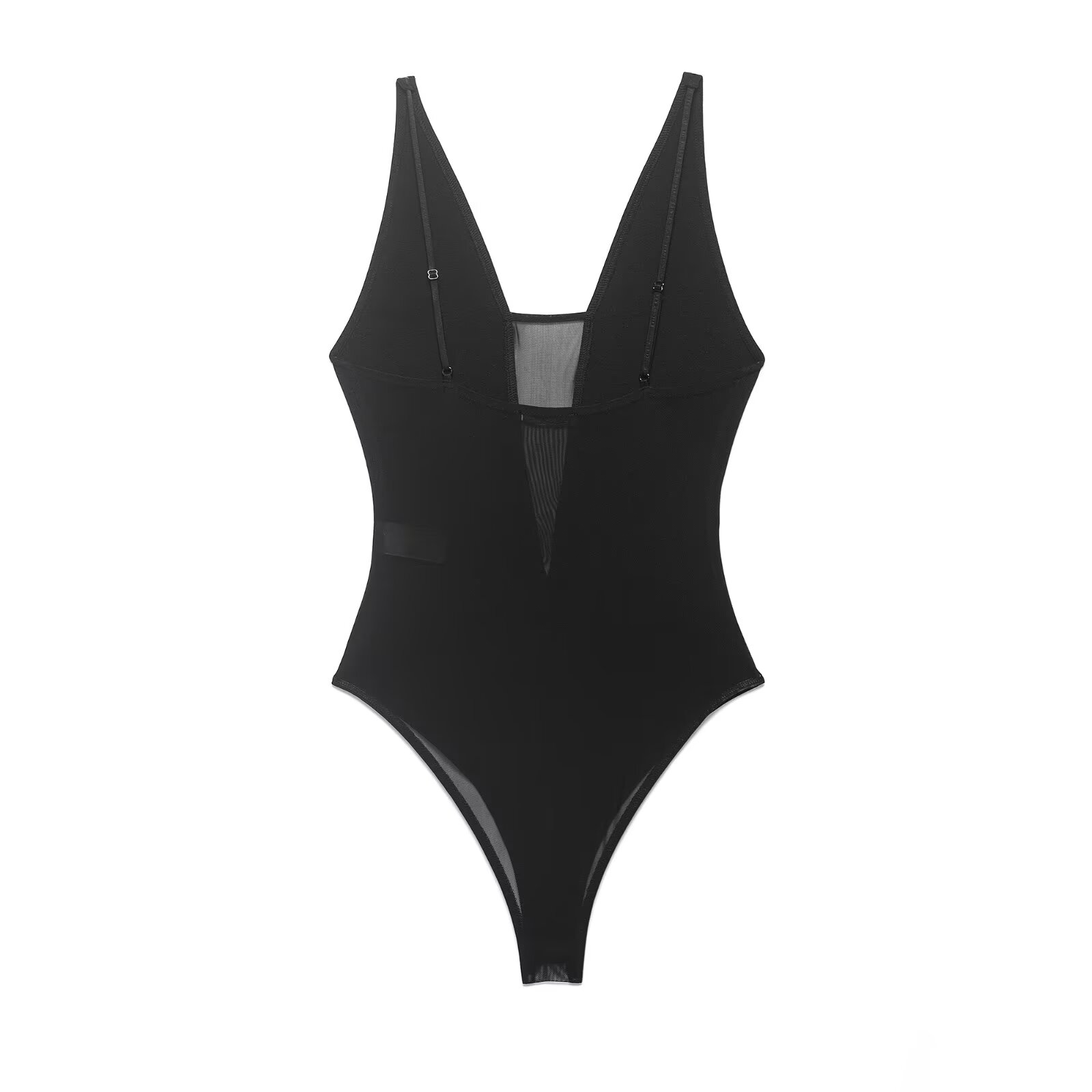 BSAY Black V-neck See Through  – Street Fashion News recenzja i cena