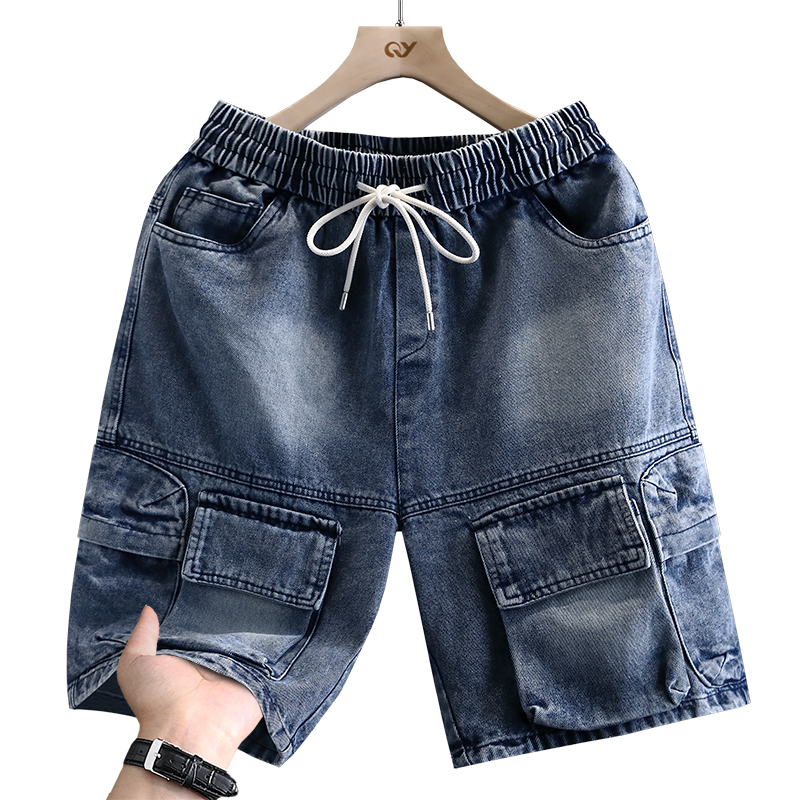 Men's Cargo Shorts New Summer  – Street Fashion Jeans recenzja i cena