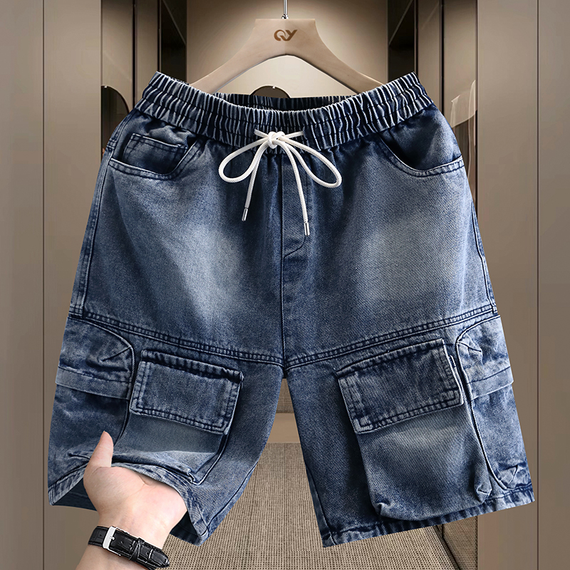Men's Cargo Shorts New Summer  – Street Fashion Jeans recenzja i cena