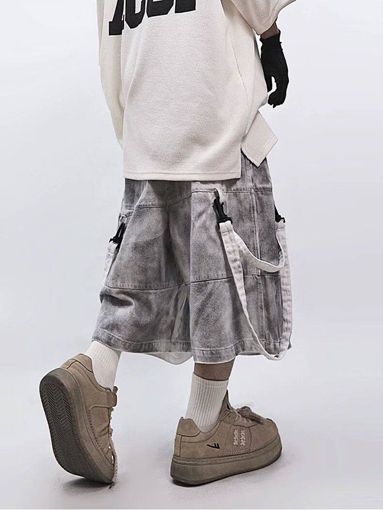 Retro Hip-hop Men's Ripped Jea – Street Fashion Jeans recenzja i cena