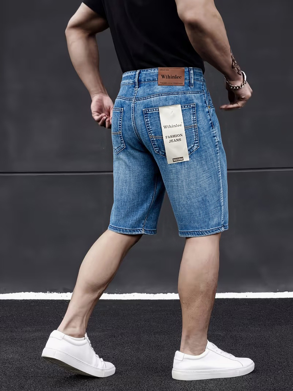 Wthinlee New Business Men's Je – Street Fashion Jeans recenzja i cena